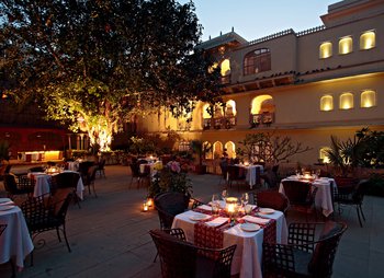Samode Haveli: Dining