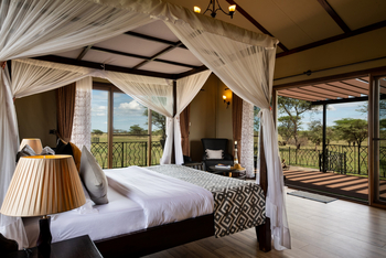 Serengeti Sametu Camp: Blick aus der Suite