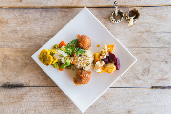Sindabezi Island Camp: Lunch