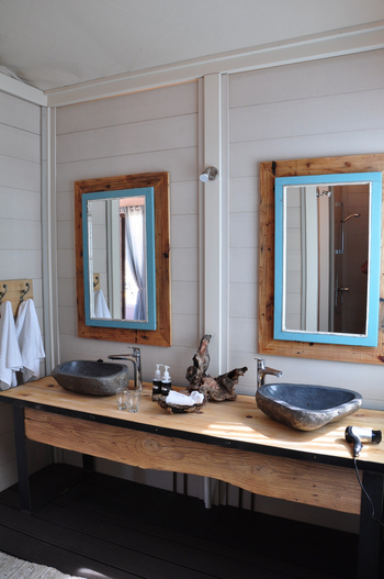 Spitzkoppen Lodge: Doppelwaschtisch