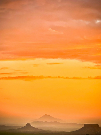 Ugab Terrace Lodge: Gestaffelter Horizont