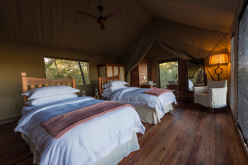 Verney's Camp: Gästezelte