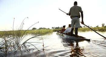 Xaranna Okavango Delta Camp: Mokoro-Ausflug