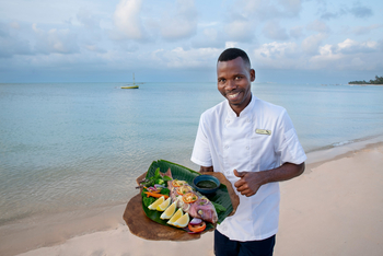 andBeyond Benguerra Island: Küche