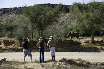 Damaraland Camp: Wanderweg im Damaraland