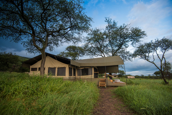 Dunia Camp: Familienzelt Außenansicht