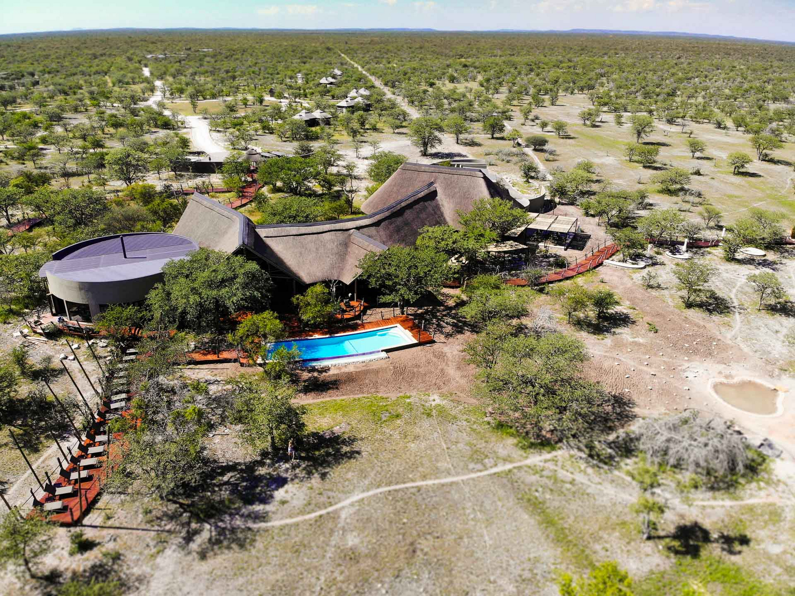 Etosha Oberland Lodge Etosha Oberland Lodge: Schrägsicht
