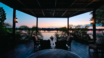 Mukambi Safari Lodge: Lounge