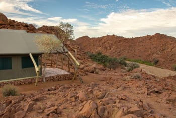 Ondjamba Hills: Gästezelt