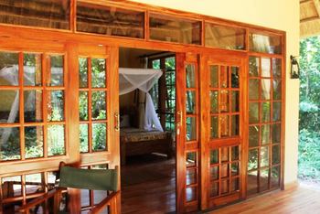 Primate Lodge: Schiebetür