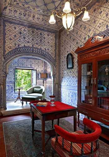 Samode Haveli: Wohnzimmer