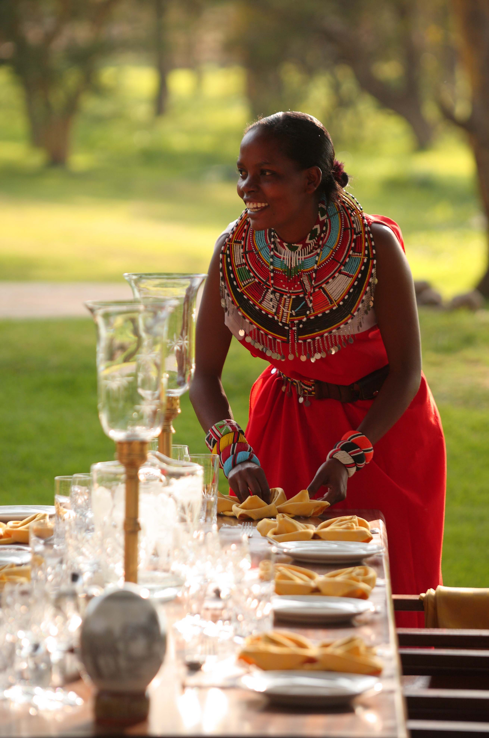 Sirikoi Lodge Sirikoi Lodge: Menschen