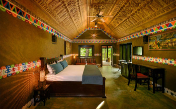 Syna Tiger Resort: Chhattisgarh - Doppelbett