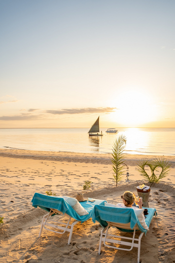 Azura Benguerra Island: Strandcocktails