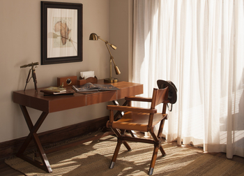 Four Seasons Safari Lodge: Schreibtisch