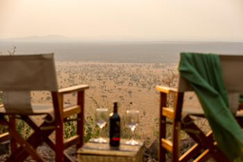 Kubu Kubu Tented Camp: Ausblick