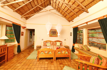 Musangano Lodge: Chalet Mutepe Schlafzimmer