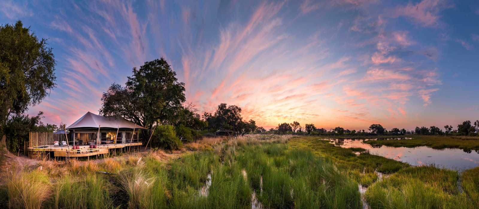 North Island Okavango Camp North Island Okavango Camp: Sonnenaufgang