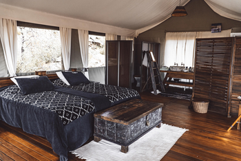 Ohorongo Tented Camp: Doppelbett