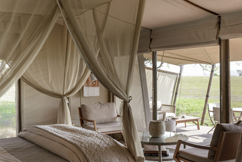 Singita Sabora Tented Camp: Zeltinterieur