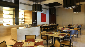 The Trident, Agra: Im Restaurant