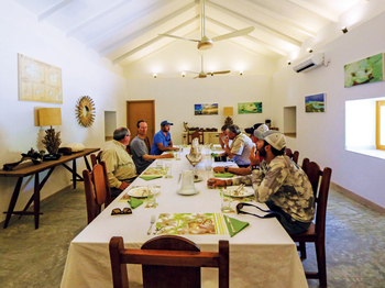 Astove Coral House: Speisesaal