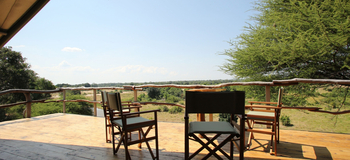 Kavinga Safari Camp: Oberes Deck
