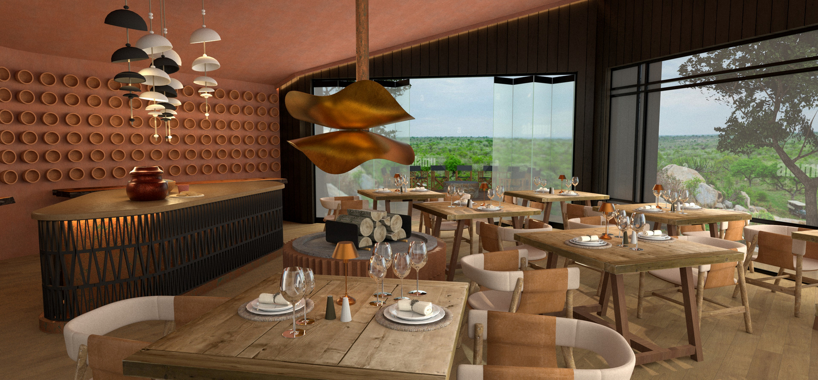 Lemala Osonjoi Lodge Lemala Osonjoi Lodge: Speisesaal