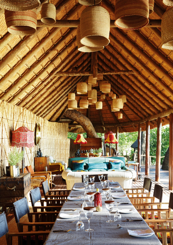 Mapula Lodge: Esstisch