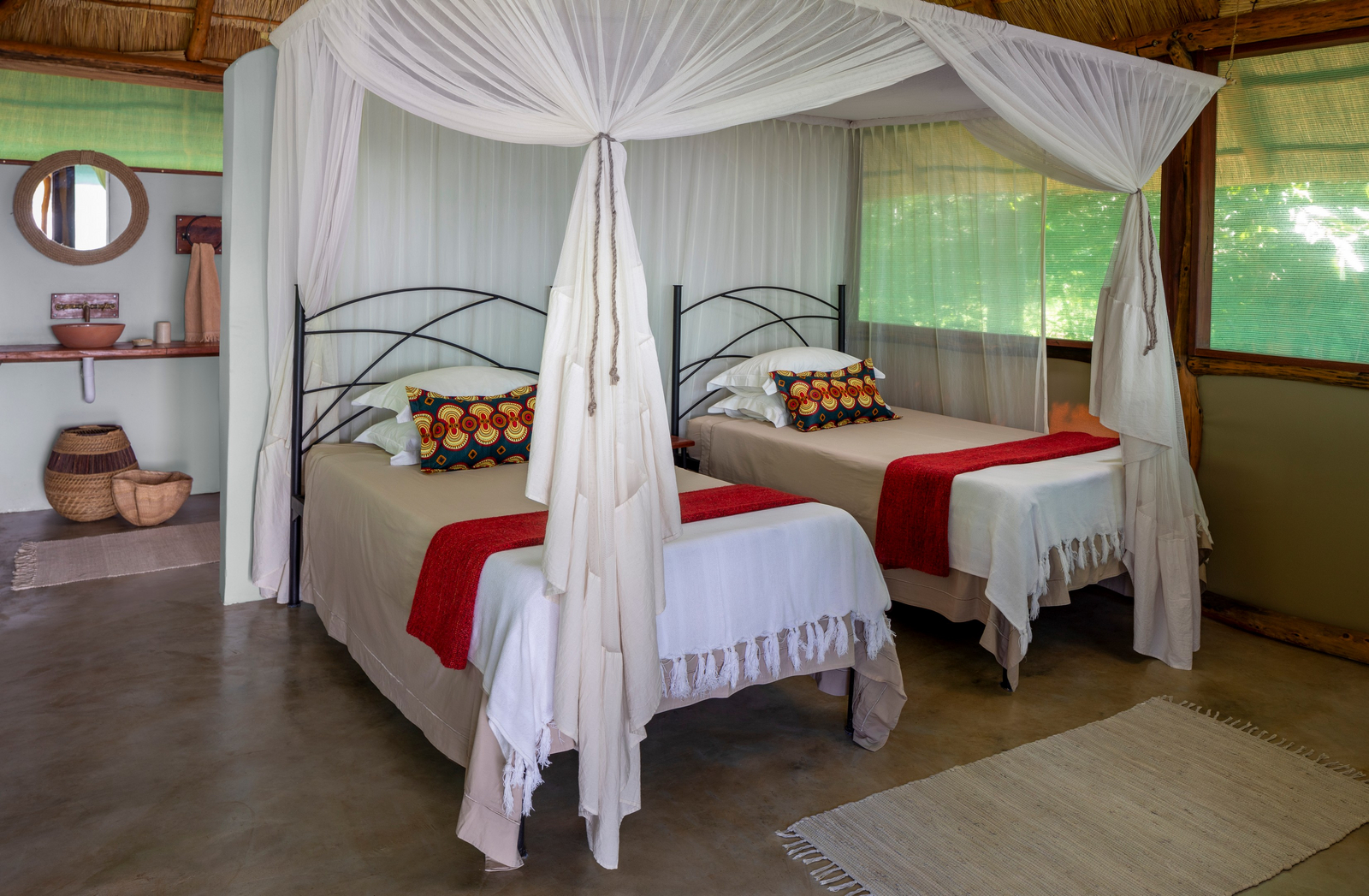 Nanzhila Lake Camp Nanzhila Lake Camp: Einzelbetten