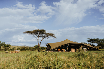 Wilderness Usawa Serengeti Camp: Hauptzelt