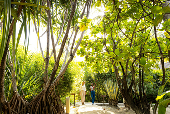 Zanzibar White Sand Luxury Villas: Garden Walk