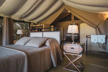 Entim Masai Mara: Zeltinterieur