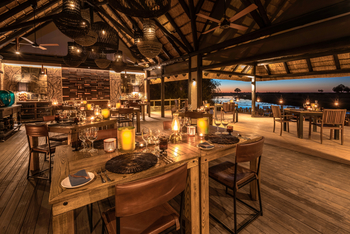 King's Pool Camp King's Pool Camp: Speisebereich