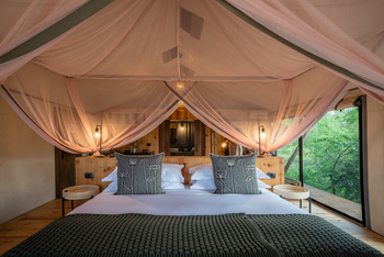 Magashi Camp: Doppelbett