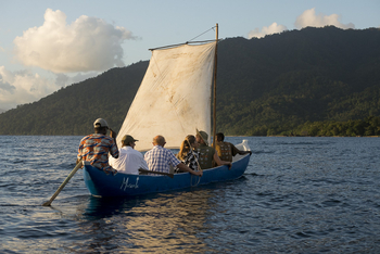 Masoala Forest Lodge: Im Boot