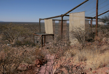 Otjiwa Mountain Lodge: Beobachtungsplatz