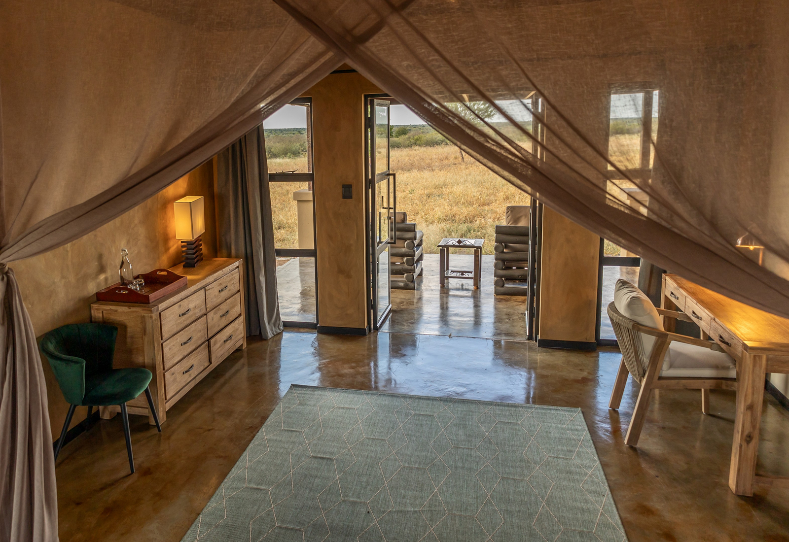 The Dune Camp The Dune Camp: Einrichtung