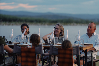 Kisima Ngeda Camp: Dinner