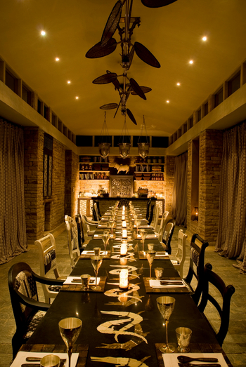 Pashan Garh: Speisesaal