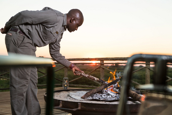 Setari Camp: Feuerschale