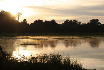 Sungani Lodge Sungani Lodge: Morgendunst