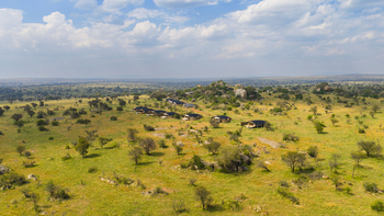 Warangi Ridge: Luftbild