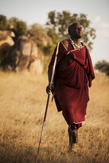 Four Seasons Safari Lodge: Masai Guide