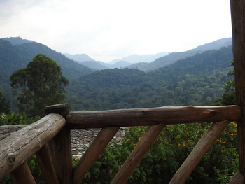 Haven Lodge: Balkon mit Blick