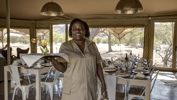 Malansrus Tented Camp Malansrus Tented Camp: Im Restaurant