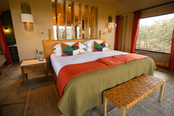 Naboisho Camp: Gästezeltinterieur