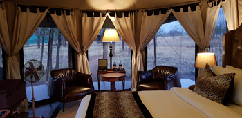 Ole Serai Camp Kogatende: Sitzbereich Gästezelt