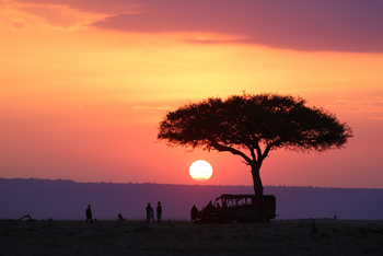 Richard's River Camp: Sundowner