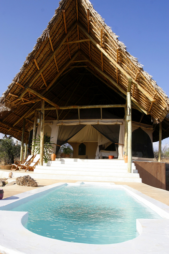 Sasaab: Tented Room mit Plunge Pool